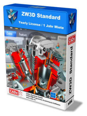 ZW3D Standard Yearly License