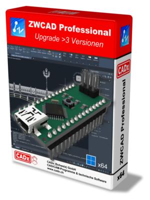 ZWCAD Professional Upgrade auf neuste Version älter als 3 Versionen Netzwerk