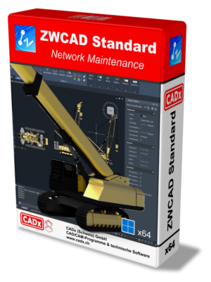 ZWCAD Standard Maintenance 1 Jahr Netzwerk